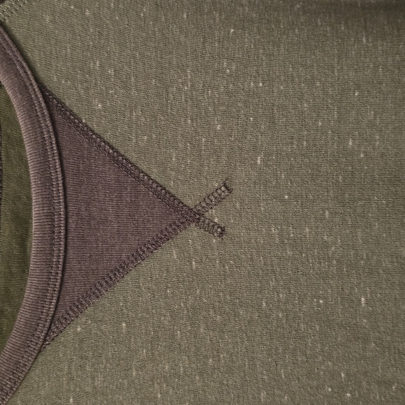 SONOMA BRAND MEN'S BIG AND TALL SOFT CREWNECK GREEN & GRAY SHIRT SIZE XL TALL - Picture 5 of 13